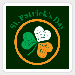 Shamrock Saint Patrick's Day Magnet